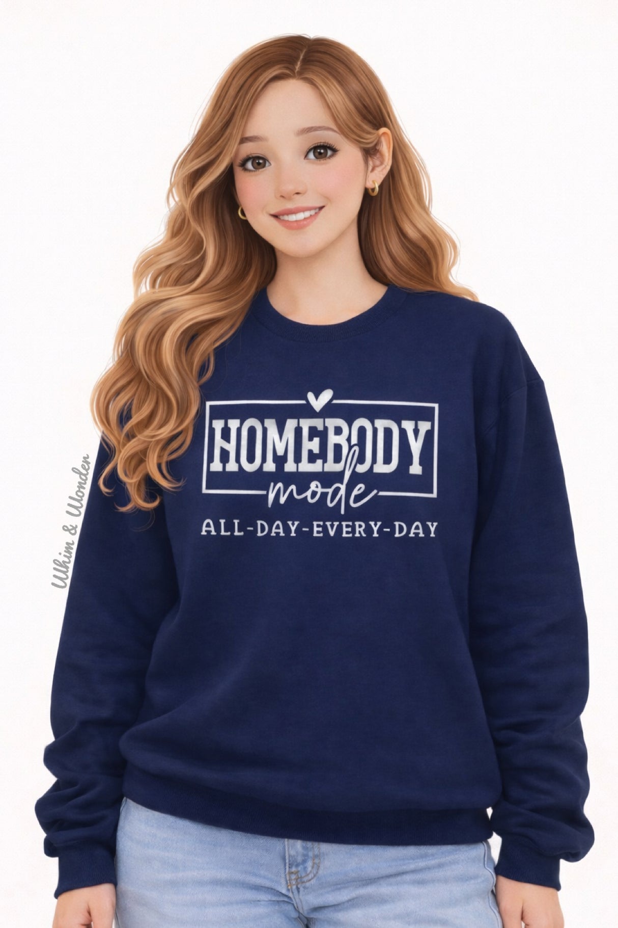 Homebody Mode | Graphic Sweatshirt