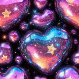 Holographic Hearts Skirted Romper | Pete + Lucy