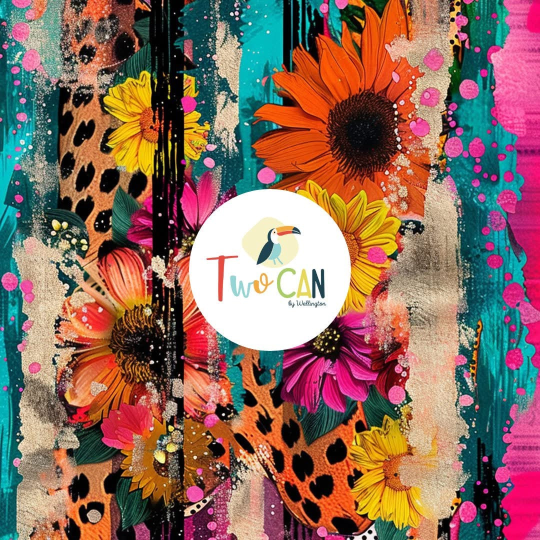 Bold Wildflower Maxi Dress | Twocan