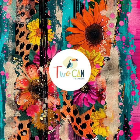 Bold Wildflower Tulle Baby Bubble | Twocan