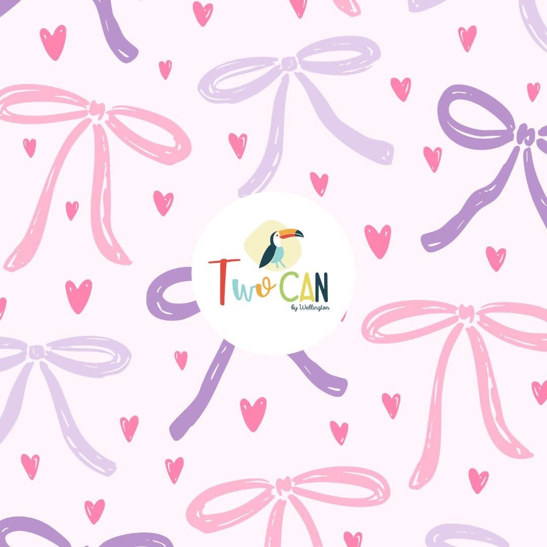 Bow & Hearts Confetti Double Bow Back Dress | Twocan