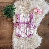 Bow & Hearts Confetti Baby Bubble | Twocan