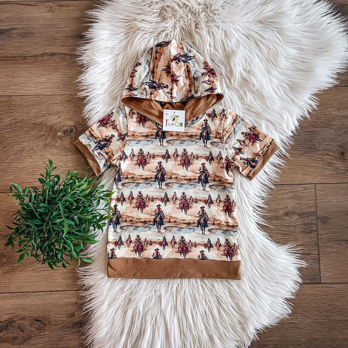 Cattle Drive Hooded Shirt | Twocan