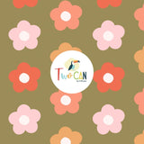 Funky Floral & Stripes Skort Set | Twocan