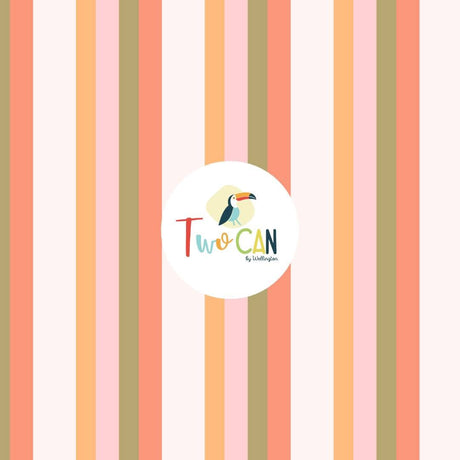 Funky Floral & Stripes Skort Set | Twocan