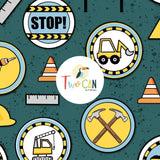 Construction Vibes Baby Romper | Twocan