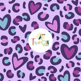 Purple Leopard Hearts Jumpsuit | Twocan