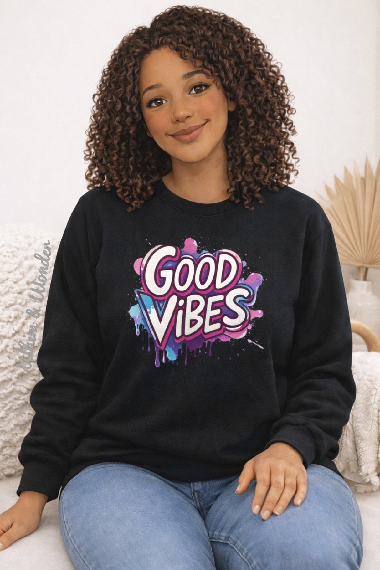 Good Vibes | Graphic Sweatshirt