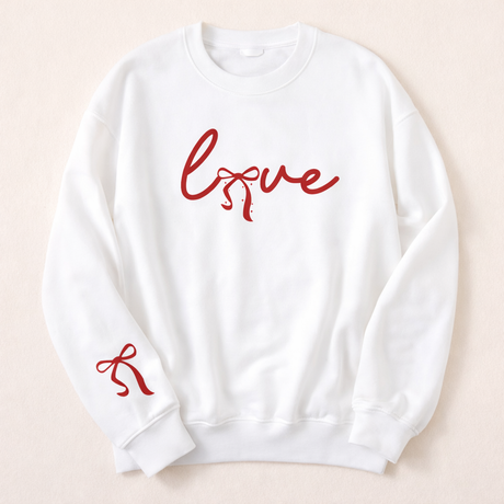 Love Bow Sweatshirt