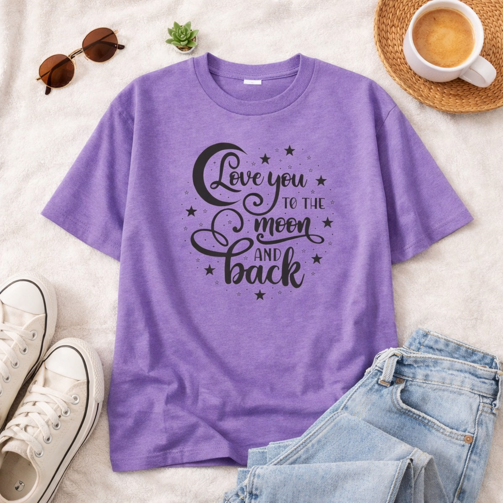 Love You To The Moon Graphic Tee