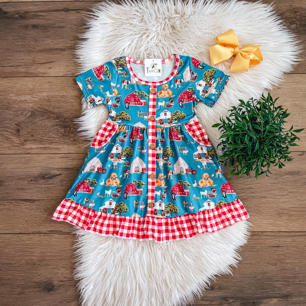 Barnyard Dress by Twocan