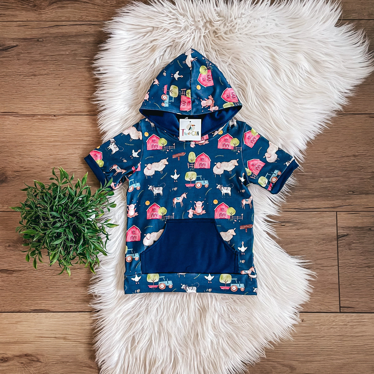 Barnyard Animals Hoodie by Twocan