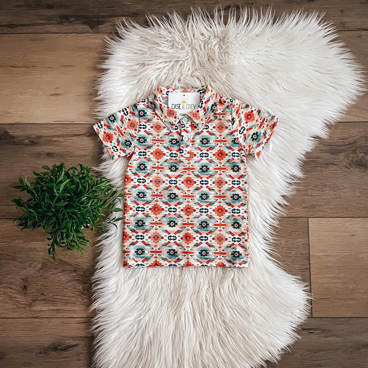 Aztec Polo by Case & Crew