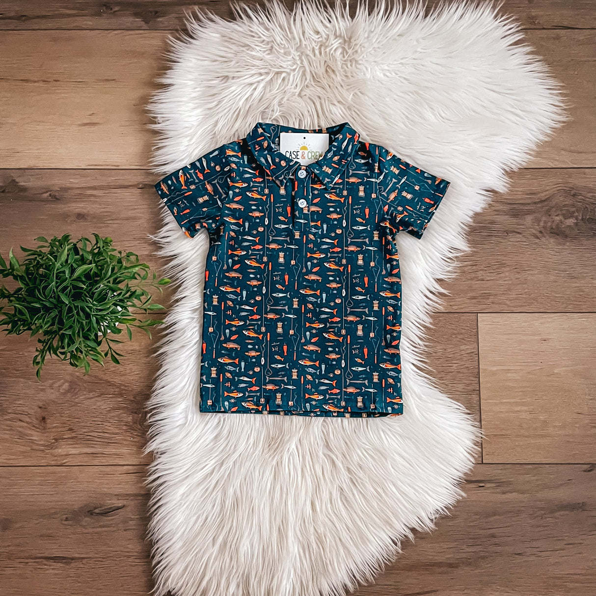 Fishes Polo by Case & Crew