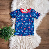 Americana Dinos Tee | TwoCan