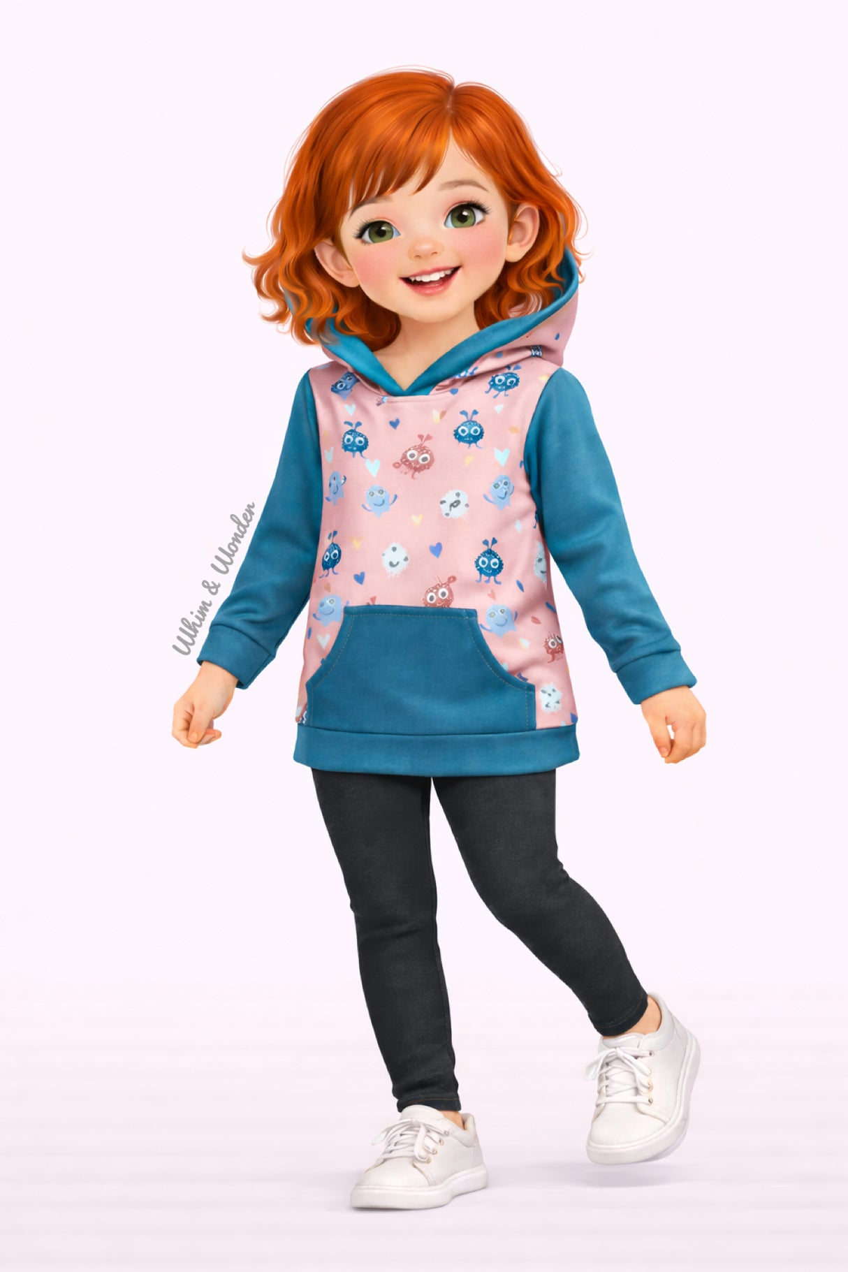 Love Monsters Hooded Top | TwoCan