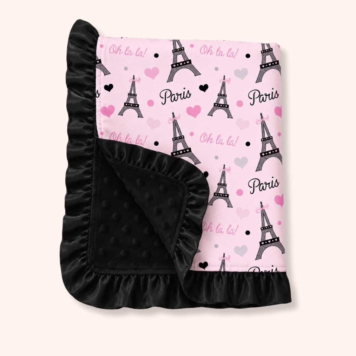 Paris Ooh La La! Minky Blanket | Pete + Lucy