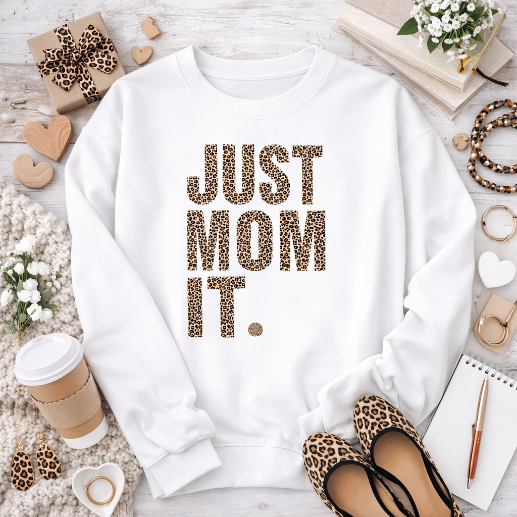 Just Mom It Cheetah Sweatshirt | Women’s