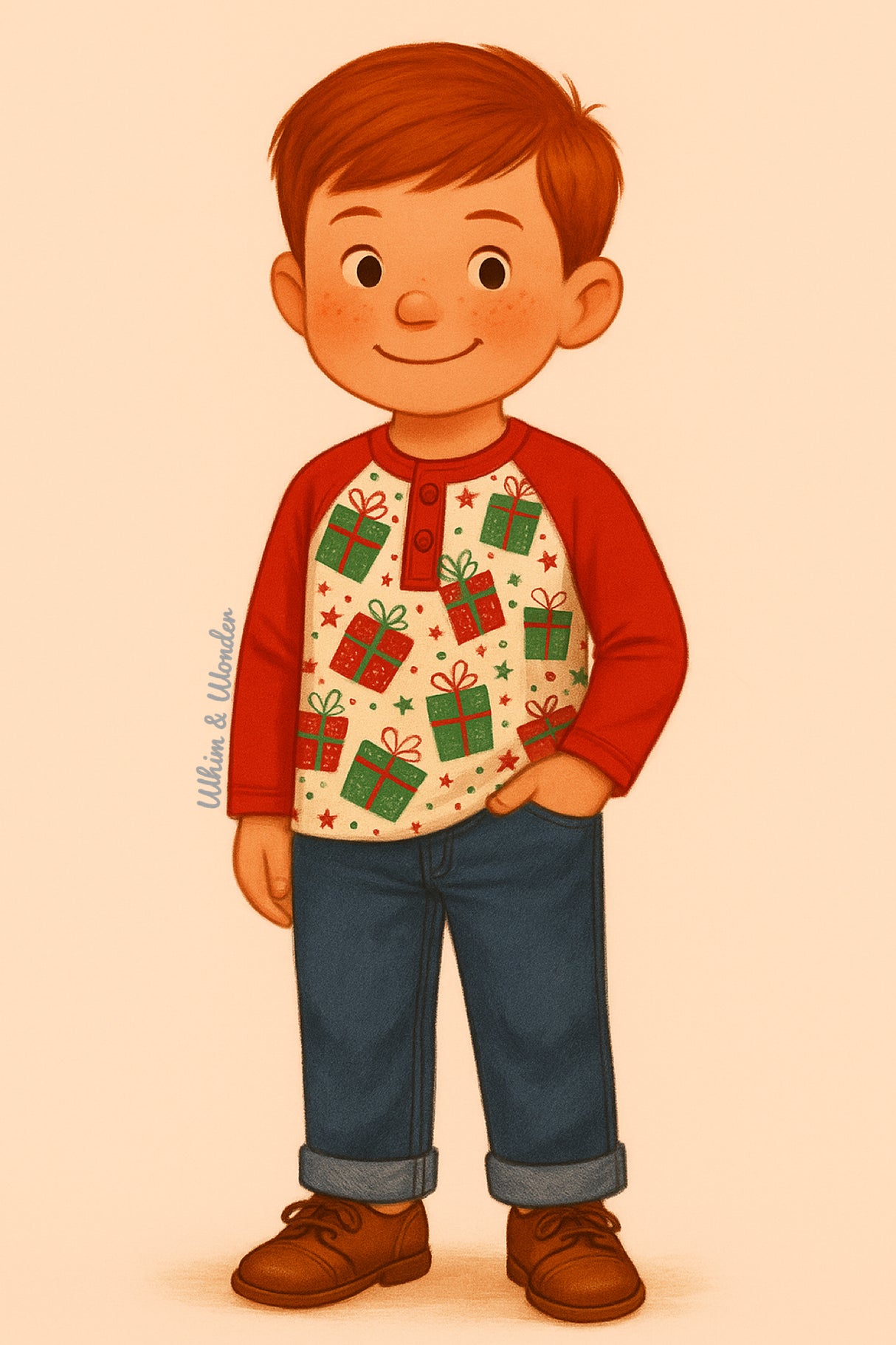 All Wrapped Up Tee | Pete + Lucy