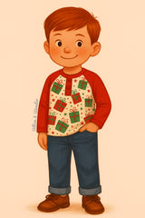 All Wrapped Up Tee | Pete + Lucy