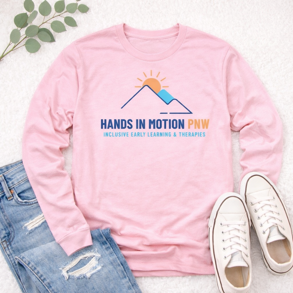 Hands In Motion PNW Graphic Long Sleeve Tee