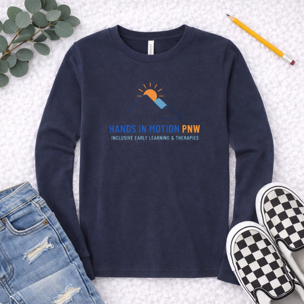 Hands In Motion PNW Youth Long Sleeve Graphic Tee