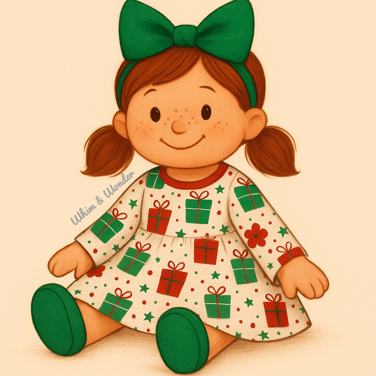 All Wrapped Up Dolly Dress | Pete + Lucy