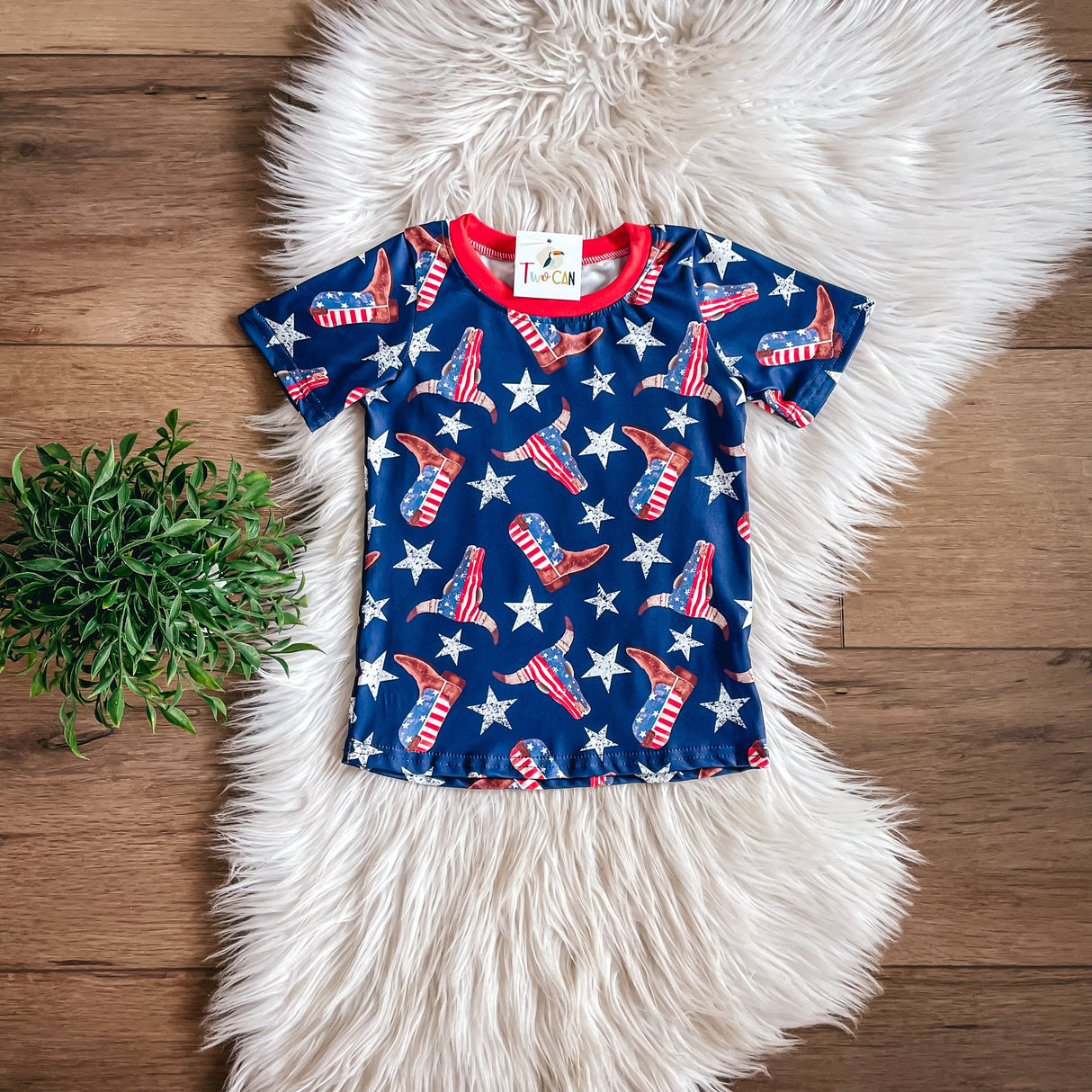 Western American Tee | TwoCan