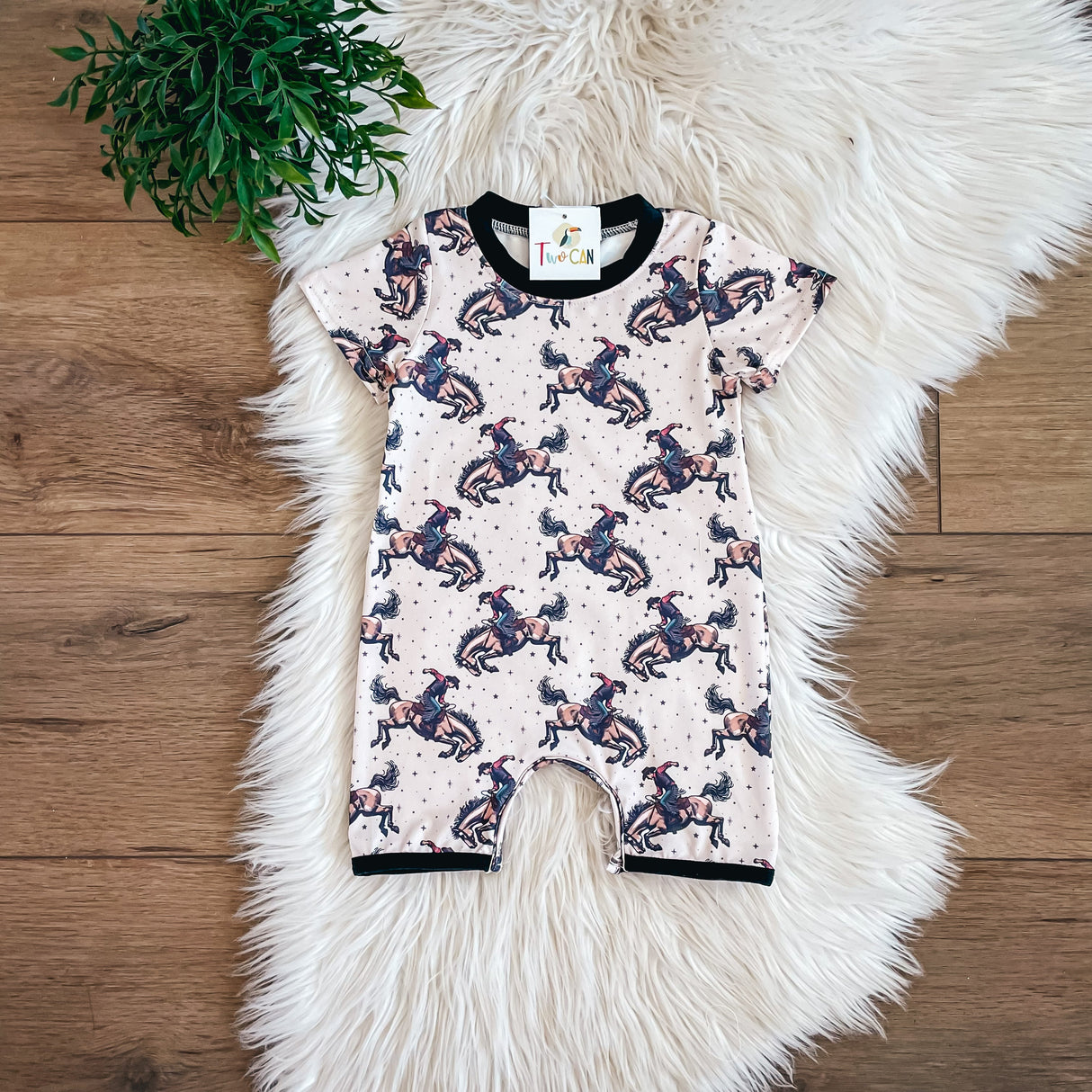 Rodeo Rascals Baby Romper by Twocan