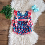 Americana Red White & Blue Baby Bubble | TwoCan