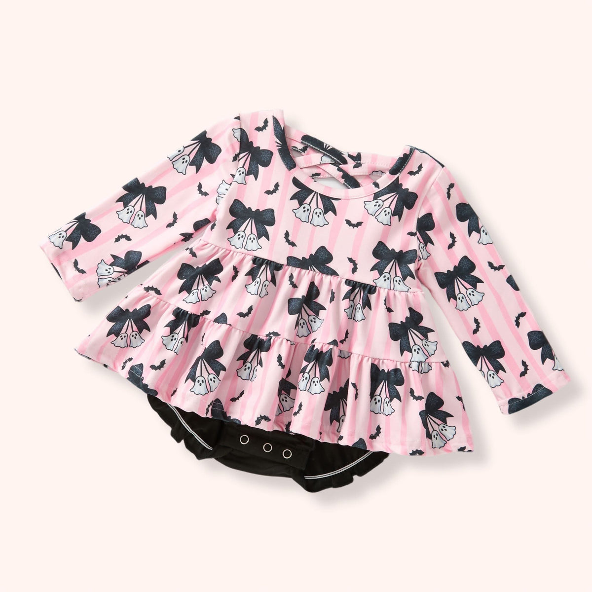 Little Boo Bows Skirted Bubble | Pete + Lucy