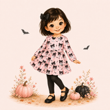 Little Boo Bows Pants Set | Pete + Lucy