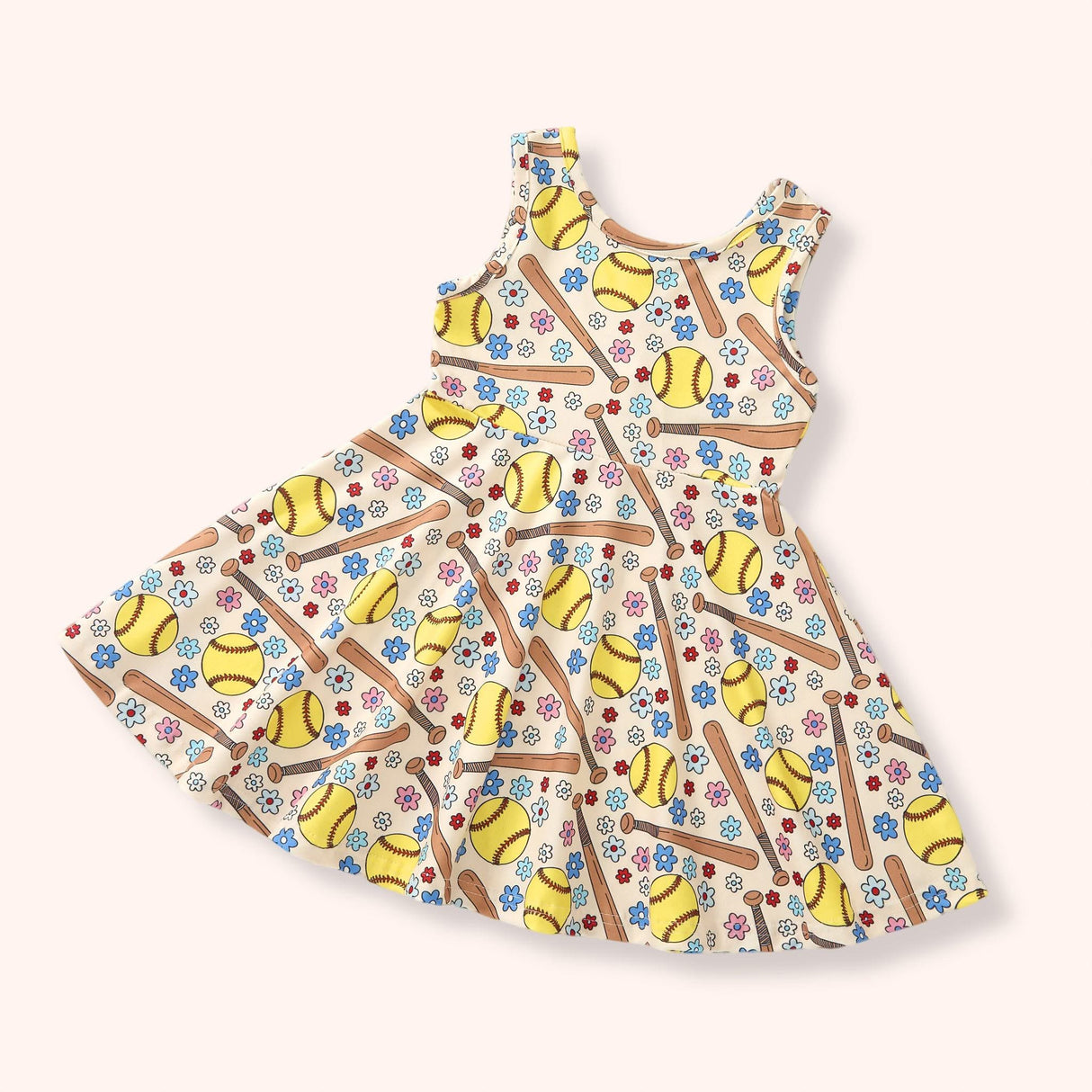 Softball Stitches Dress | Pete + Lucy