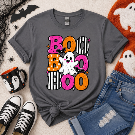 Stacked Boo Graphic Tee | Women's
