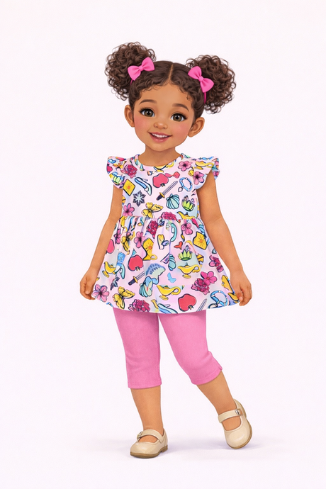 Princess Mash Up Capri Set | Pete + Lucy