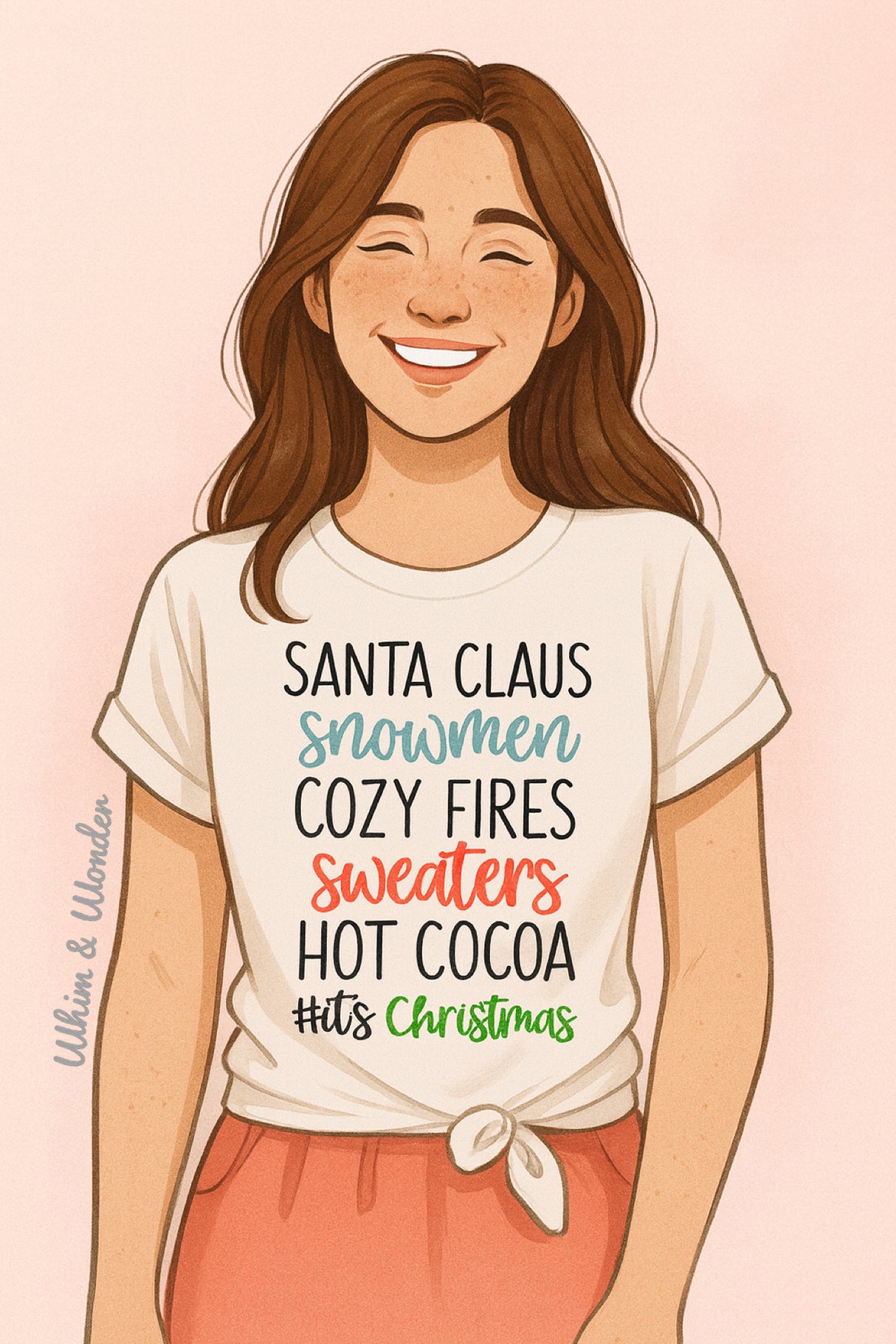 Santa & Cocoa | Graphic Tee