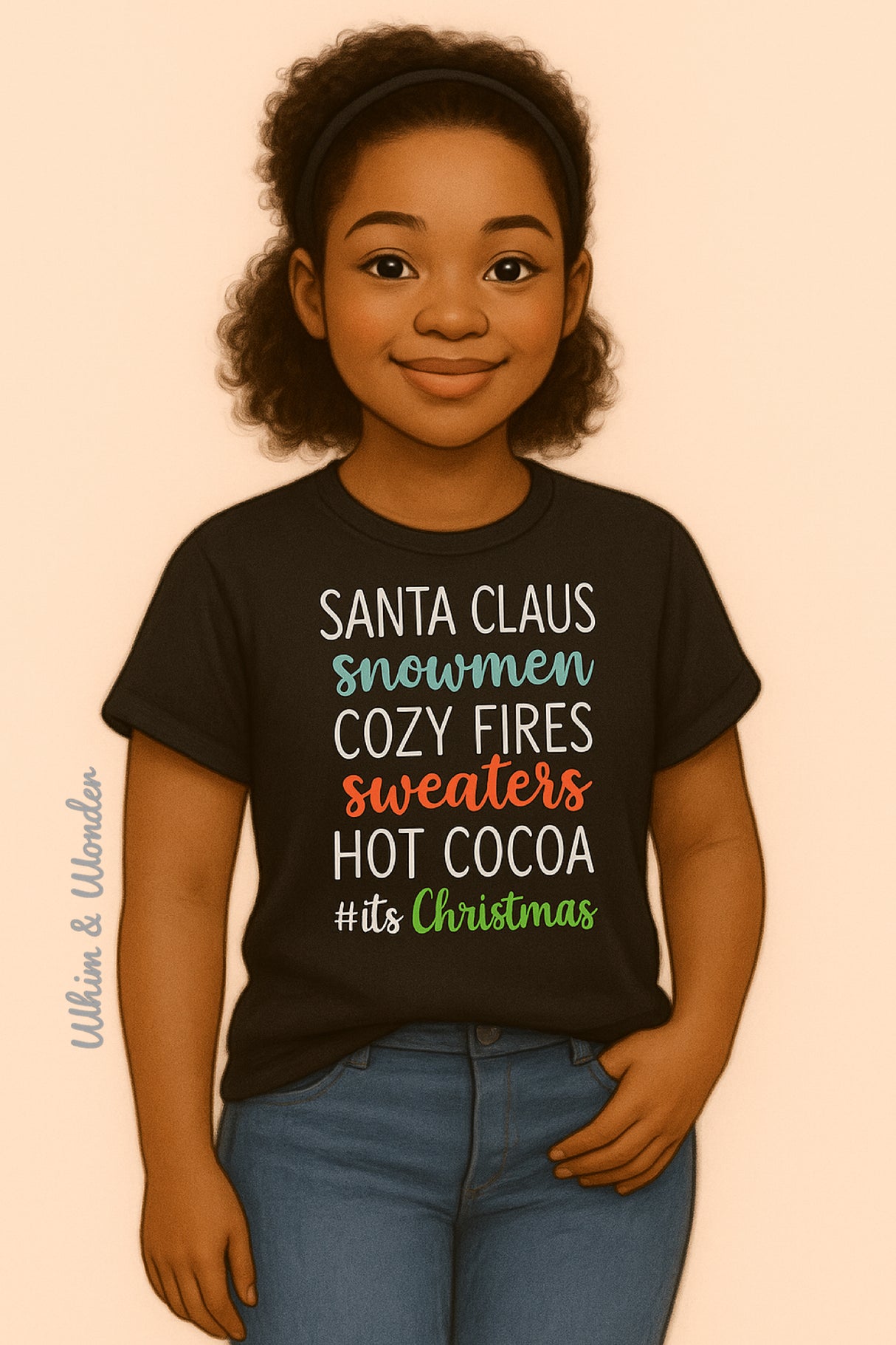 Santa & Cocoa | Graphic Tee