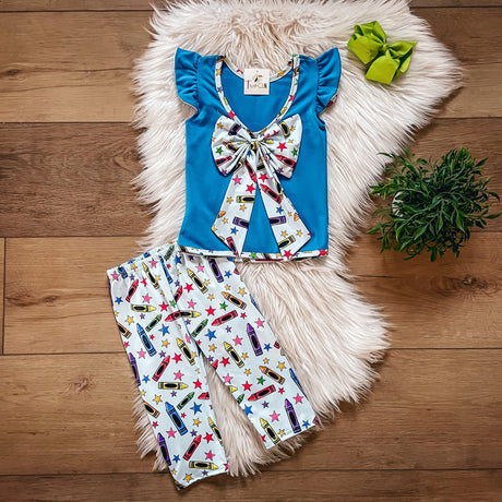 Color Me For School Capri Set | Twocan