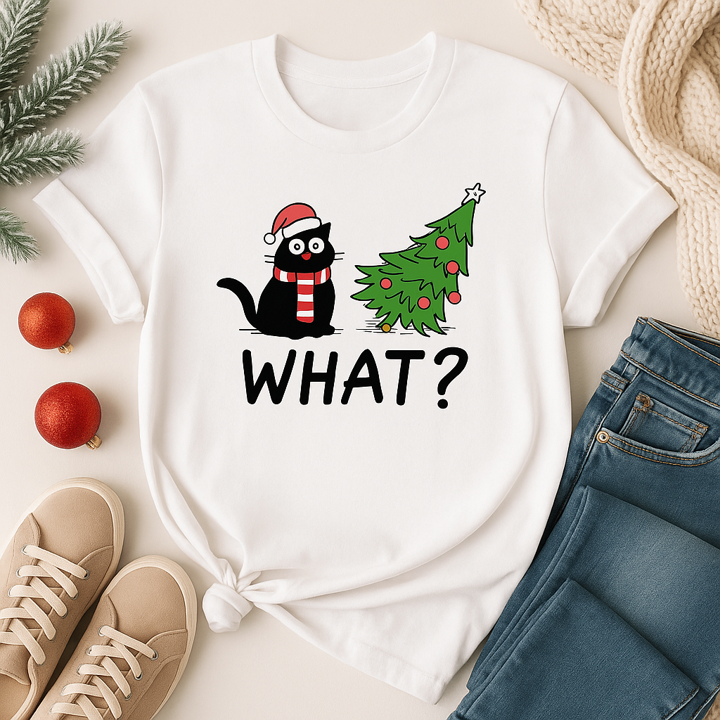 Cat What? | Graphic Tee