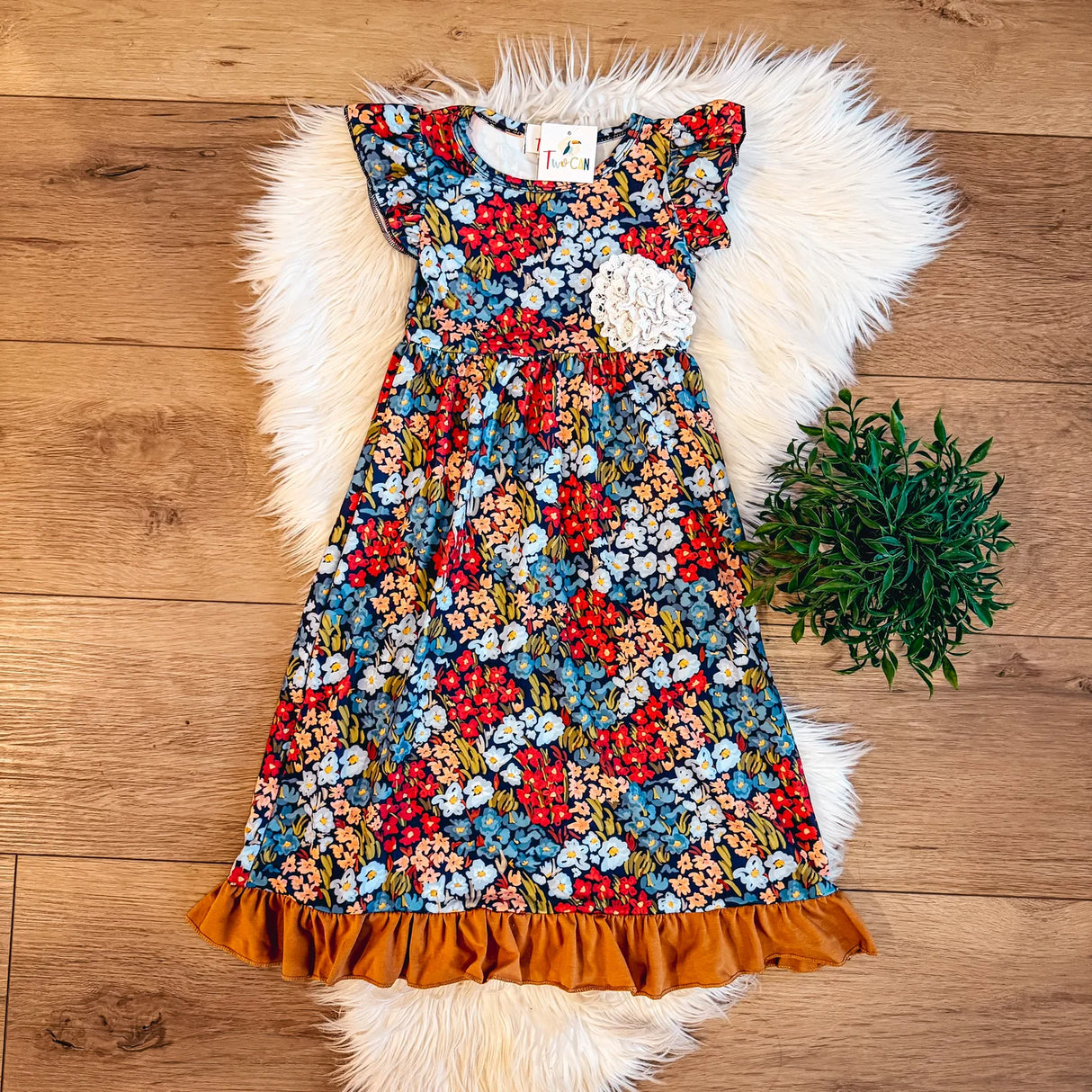 Prairie Floral Maxi Dress | TwoCan