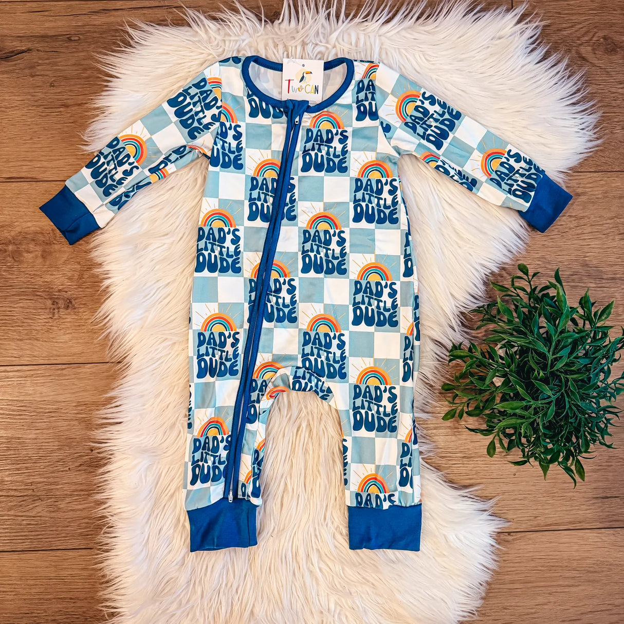 Dad's Little Dude Baby Romper | TwoCan