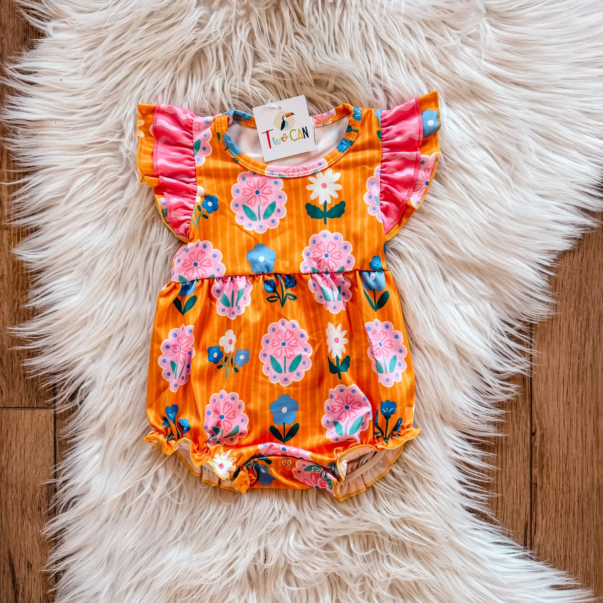 Mustard Flower Portraits Baby Bubble | TwoCan