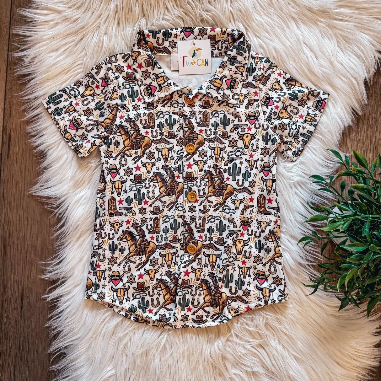 Wild West Button Up Shirt | TwoCan