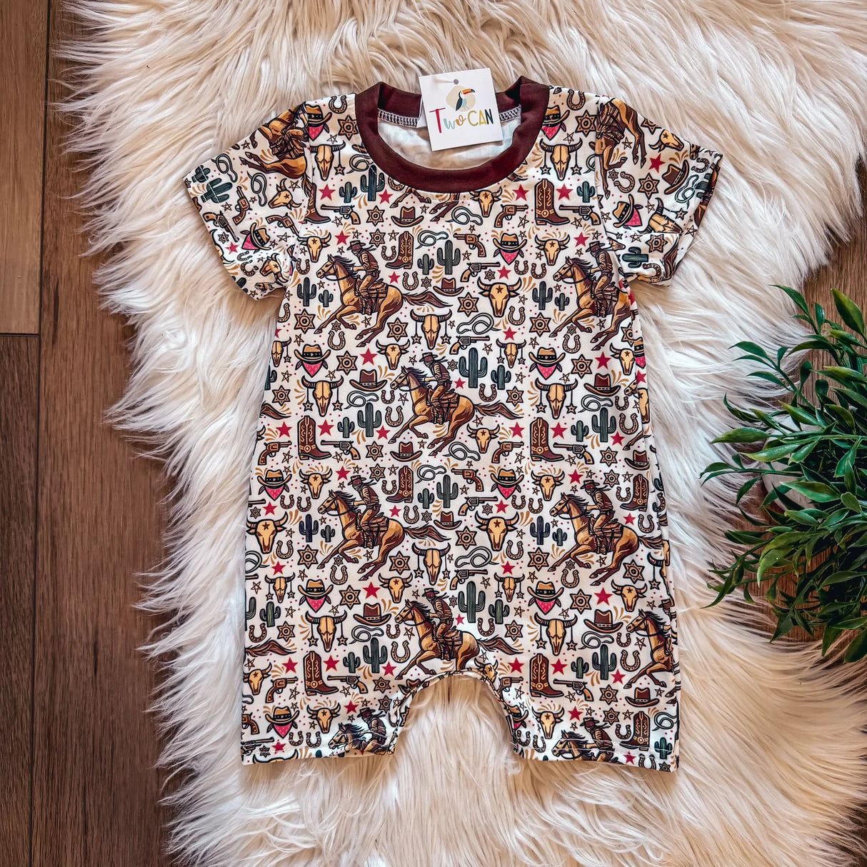 Wild West Baby Romper | TwoCan
