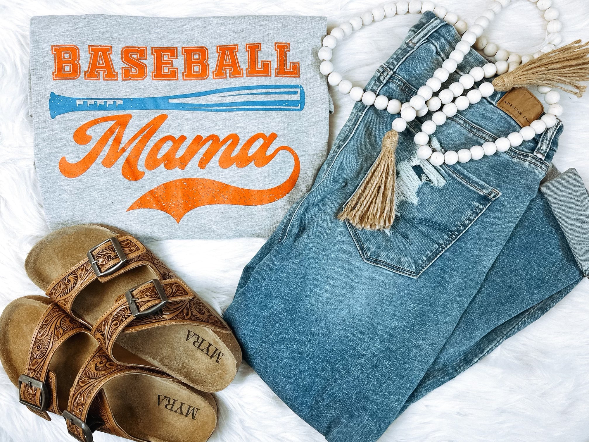 Baseball Mama Graphic Tee | Women's