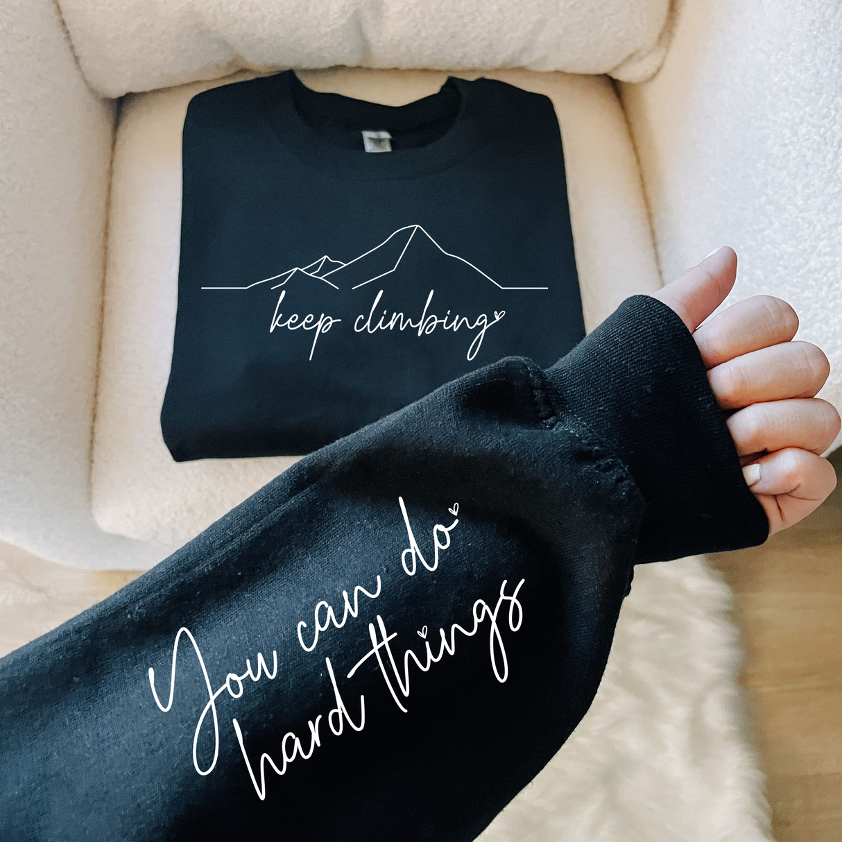 Keep Climbing | Graphic Sweatshirt