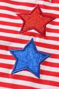 Stars & Stripes Flare Pants by Abby & Evie