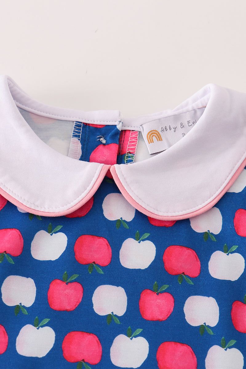 Apple Print Pocket Dress by Abby & Evie