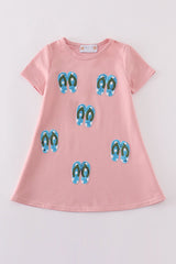 Sequin Flip Flop Matching Dress | Mommy & Me