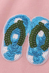 Sequin Flip Flop Matching Dress | Mommy & Me